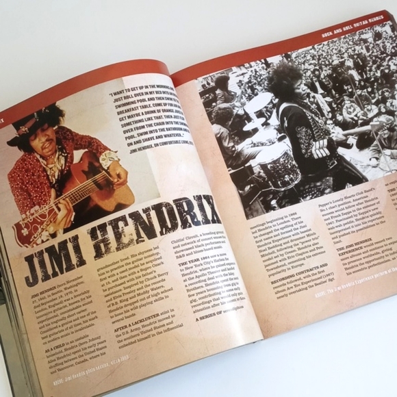 "Guitar Heros From Blues To Rock And Beyond" Table Top Book - Picture 7 of 16